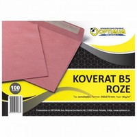 Koverat roze B5